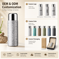 Thermos isotherme en titane pur Feijians Bongdonglai avec couvercle magnétique, infuseur à thé, logo personnalisé, design extérieur, boîte cadeau