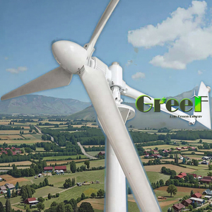 Générateur hybride solaire-éolien de 1 kW à 100 kW, aimanté, hors réseau, avec stockage d'énergie par batterie - Product Image 2