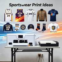 Machine d'impression par transfert thermique à bas prix, imprimante DTF A3 à jet d'encre modifiée pour l'impression DIY sur t-shirts, textiles et tissus