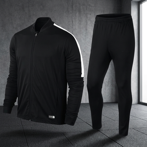 Conjunto Deportivo Unisex de Dos Piezas con Capucha, Estampado, Ecológico, de Secado Rápido, Alta Durabilidad y Personalizable, Chaqueta con Cierre - Product Image 3