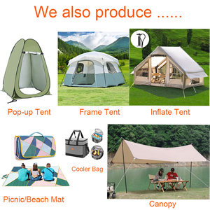 Tente <span class=keywords><strong>de</strong></span> <span class=keywords><strong>camping</strong></span> gonflable portable pour l'extérieur, quatre saisons, installation facile, ouverture automatique rapide, imperméable - Product Image 3