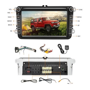 Reakosoudn 2DIN 8 ''đài phát thanh xe Android cho VW/Volkswagen/Golf/Polo/Passat/B7/B6/ghế/Leon/Skoda GPS Stereo đa phương tiện Máy nghe nhạc - Product Image 3
