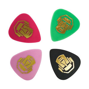 Fabricants de nouveaux médiators de guitare en <span class=keywords><strong>nylon</strong></span> Logo personnalisé Impression multiple Personnalisation Choisissez des modèles personnalisés Médiators de guitare - Product Image 2