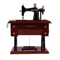 Cadeaux créatifs, cadeau d'anniversaire, boîtes à musique, mini machine à coudre, boîte à musique rétro, boîte à musique à remonter, cadeau