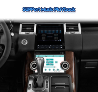 Voiture audio Radio stéréo lecteur DVD droite/main gauche de navigation de GPS de voiture pour-Land Rover Range Sport L320 2009 ~ 2013 style Tesla