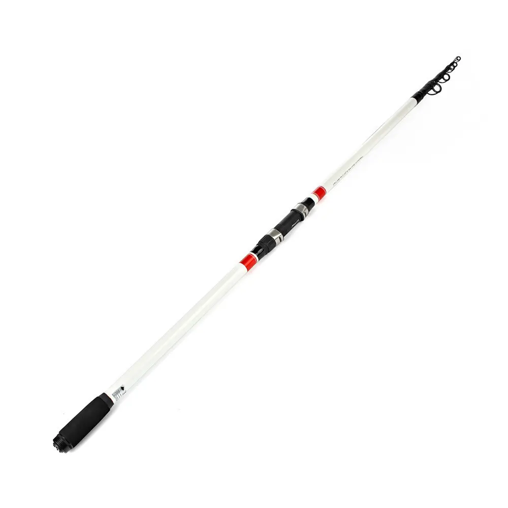 FTK 24T Kohle faser 3.9/4.2/4.5M C.W 90-140G Teleskop-Angelruten Sea Fishing Stick Rods versand kostenfrei