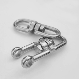 Anillo de conexión giratorio de acero inoxidable 304 con forma de ocho M5 M6 M8, duradero, para fijación de mercancías - Product Image 2