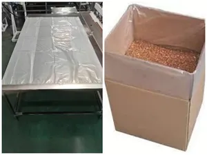 Изготовленный на заказ пластиковый Барьерный вкладыш мешок контейнер внутренний вкладыш мешок