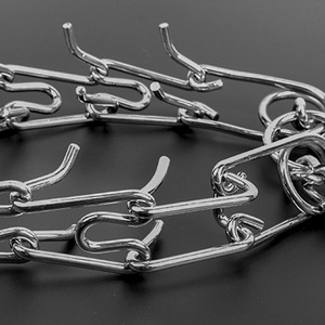 कुत्तों के लिए त्वरित रिलीज स्नैप के साथ क्रोम प्लेटेड स्टील ट्रेनिंग प्रोंग कॉलर - Product Image 5