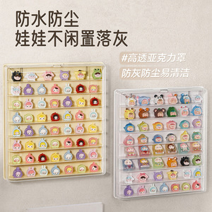 Blind Box Storage Display Rack Wall Mounted Transparent Plastic 4 Layers Pop Mart Doll Figure Organizer - Product Image 5