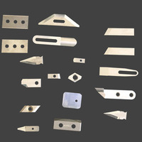 Couteau utilitaire anti-usure à double tranchant avec lame trapézoïdale en céramique HRC56-58, nouvelle référence durable, vente chaude de l'usine ChunFeng