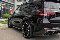 Kits carrosserie en fibre de carbone pour Mercedes-Benz GLS63 AMG X167 : Amélioration MSY, Lame de pare-chocs avant, Calandre, Diffuseur arrière, Élargisseurs d'ailes