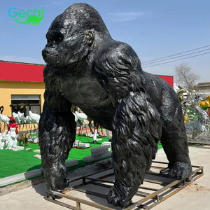 Statue de singe roi Kong en résine animatronique grandeur nature pour l'extérieur GECAI - Product Image 3