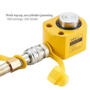 Gato de acero ultrafino portátil de 20T con capacidad ajustable, herramientas de elevación OEM, capacidad de 50T, 2 años FPY-5 - Product Image 3