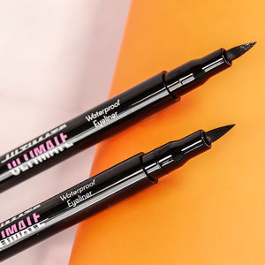 Producción Oro Negro Líquido Delineador de ojos Lápiz de cejas Maquillaje Delineador de ojos resistente al agua de larga duración - Product Image 3