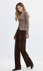 <span class=keywords><strong>Pantalon</strong></span> en <span class=keywords><strong>velours</strong></span> pour <span class=keywords><strong>femme</strong></span> taille élastique jambe large <span class=keywords><strong>pantalon</strong></span> de salon décontracté <span class=keywords><strong>pantalon</strong></span> d'air stretch froissé pour <span class=keywords><strong>femme</strong></span> paresseux ample droit pour l'automne - Product Image 2