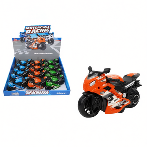 Motorcycle Racing Friction Powered <b>Plastic</b> Toy 1:16 Scale 12Pcs <b>Display</b> <b>Box</b> 14x9x8cm - Product Image 2