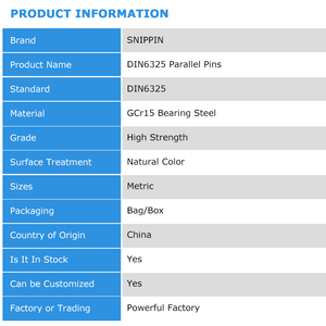 Din6325 chốt chân gcr15 Thép M2 M3 M4 M5 M6 song song chân Fastener rắn xi lanh Pin gb119 Fastener Kit - Product Image 6