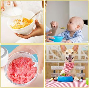 電気野菜チョッパー果物、野菜、ハーブ、ナッツ、タマネギ、サラダ用ガーリックを切り刻む強力な電気ガーリックカッター - Product Image 6