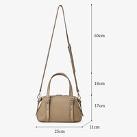 Sacs à main en cuir de vachette personnalisables – Fabrication en gros de sacs Boston légers et de haute qualité pour femmes, idéaux pour les trajets quotidiens