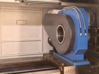 Torno CNC Horizontal de Doble Husillo y Doble Cabezal con Sistema de Control GSK, Accionamiento Central de Alta Precisión para Procesamiento de Rodillos de Soporte