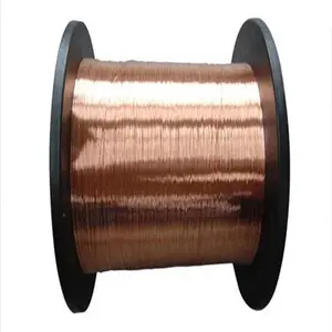 0,12mm 0,15mm CCA CCAM líneas CCA CCAM alambre 8% 10% 15% Alambre de aluminio y magnesio revestido de cobre