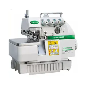 ST 747-UT 4 threads overlock nähmaschine mit automatische trimmer, nähen maschine