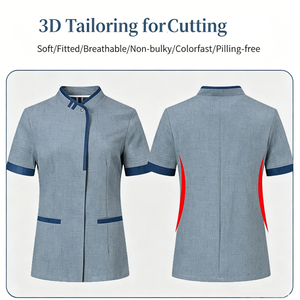 Uniforme <span class=keywords><strong>de</strong></span> <span class=keywords><strong>Limpieza</strong></span> Transpirable <span class=keywords><strong>de</strong></span> Poliéster <span class=keywords><strong>para</strong></span> Servicios <span class=keywords><strong>de</strong></span> <span class=keywords><strong>Limpieza</strong></span> Comercial, Contratistas, Administración <span class=keywords><strong>de</strong></span> Oficinas e Instalaciones - Product Image 5