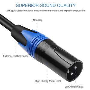 <span class=keywords><strong>Cable</strong></span> de audio Xput 3,5 MM 3,5 MM TRS Jack estéreo macho <span class=keywords><strong>a</strong></span> Dual 2 <span class=keywords><strong>XLR</strong></span> macho estéreo Y-Splitter <span class=keywords><strong>Cable</strong></span> - Product Image 2