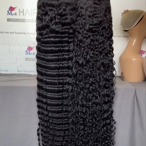 Pelucas frontales de encaje HD de 36 pulgadas 13x6, pre-arrancadas, con parte de encaje profundo, peluca de encaje HD 13x6 para mujeres negras, cabello virgen al por mayor - Product Image 1