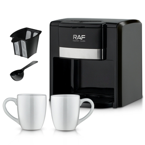 Nueva cafetera eléctrica, ciclo de preparación doble, fácil de limpiar, hervir, secar, corte de Seguridad, tiene dos bebidas <span class=keywords><strong>a</strong></span> la vez, gran oferta - Product Image 4