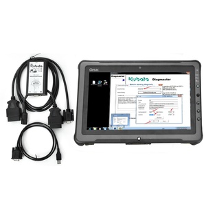 เครื่องมือ Diagmaster สำหรับ KUBOTA (python) เครื่องมือสแกนโปรแกรม Ecm สำหรับ TAKEUCHI อินเทอร์เฟซรถขุด รถบรรทุก รถแทรกเตอร์ + แท็บเล็ต F110 - Product Image 1