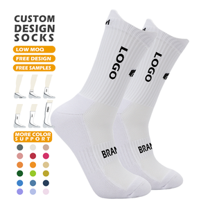 लुभावनी जाल कपास खेल सॉक कस्टम बुना हुआ चालक एथलेटिक सॉक पुरुषों कस्टम लोगो आउटडोर खेल मोजे - Product Image 1