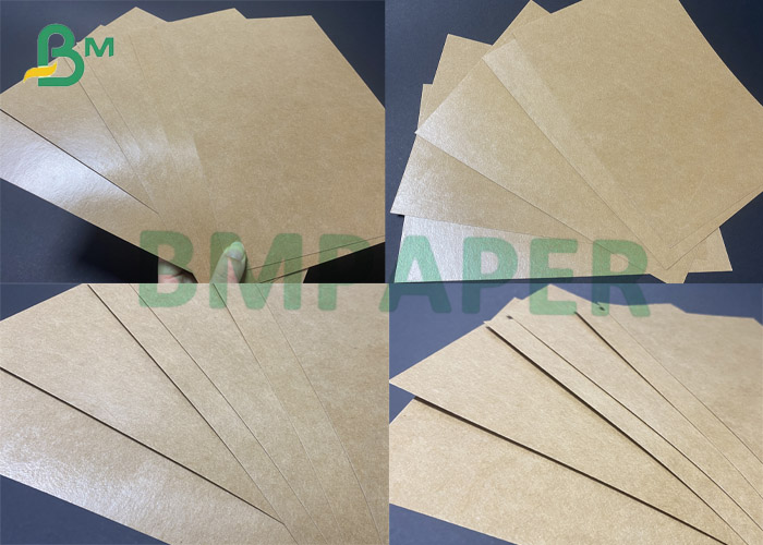 Food Grade Brown Kraft Cardboard For Lunch Box 230g+15gPE 350g+15gPE