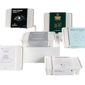 Minimalist <b>Pulp</b> Slotted Boxes Fully Degradable for Household Products and Tableware Use Made in China & Guatemala - Product Image 5