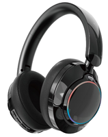 Casque sans fil Bluetooth de haute qualité, supra-auriculaire, avec réduction de bruit active (ANC), écouteurs de jeu, casques avec son stéréo haute fidélité, OEM ODM acceptable