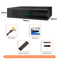 Décodeur TV numérique DVB-T2 TNT populaire en Afrique, récepteur TV numérique DVB-T2 DTT