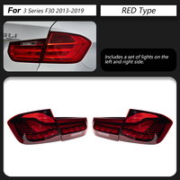 Feu arrière LED à effet écaille de dragon avec clignotant séquentiel pour berlines F30 F35 2012-2018, pièce de rechange pour modification