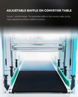 Machine d'emballage automatique sous film rétractable, emballage thermorétractable de style manchette industrielle pour les multipacks de bouteilles, de canettes et de boîtes