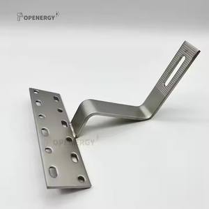 Support de montage de panneau solaire, <span class=keywords><strong>crochet</strong></span> de toit, sans perçage/soudure, installation facile, acier inoxydable de haute qualité pour toits en tuiles/acier - Product Image 3