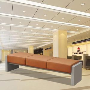 Silla de Espera Bao Xian de Cuero BX-Y773 para Uso Comercial en Oficinas - Product Image 1