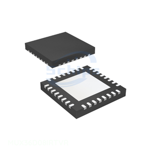 MUX36D08IRTVR IC MUX DUAL 170OHM 32WQFN 32 WFQFN Exposed Pad Electronics Components Online Authorized Distributor Interface - Product Image 1