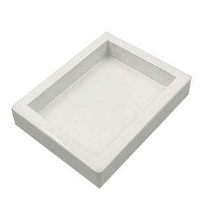 Hot Sale White Lacquer Finish Hotel Soap Dish