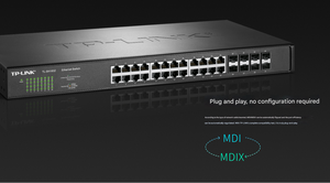 TP-LINK TL-SH1832 8 10G SFP + 24 2.5g Ethernet Gigabit chuyển đổi linh kiện công nghiệp sản phẩm - Product Image 5