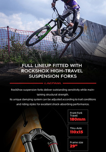 LEICHTEN Karbon Tam Süspansiyonlu Dağ Bisikleti 29er Enduro MTB 12 Vitesli Hidrolik Disk Fren Maxxis Lastik Yetişkin İniş Bisikleti - Product Image 6