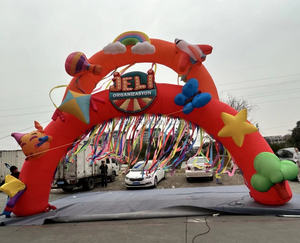 Arche gonflable publicitaire auto-gonflante avec support pour décoration extérieure - Product Image 1