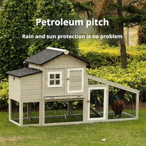 Gaiola de Madeira para Galinhas ao Ar Livre, Grande, para Criação Doméstica, Casa para Galinhas e Coelhos, Vários Tamanhos - Product Image 5