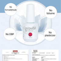 Vernis à ongles gel UV tendance 440 couleurs, vente chaude, OEM/ODM, échantillon disponible, 15ml, sans HEMA ni TPO, écologique, végétalien, à base d'eau, DIY