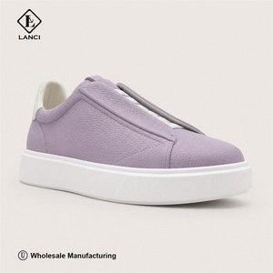 Fournisseurs de chaussures vérifiés LANCI, chaussures de luxe pour femmes, chaussures personnalisées avec logo, baskets en cuir pour femmes - Product Image 1
