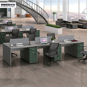 工場カスタムモダンL字型社長CEOマネージャーデスクエグゼクティブ木製オフィス家具用テーブルと椅子 - Product Image 4